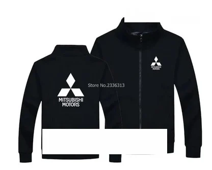 Зимняя одежда Mitsubishi для обслуживания и автомобилей Мужская Женская толстовка с
