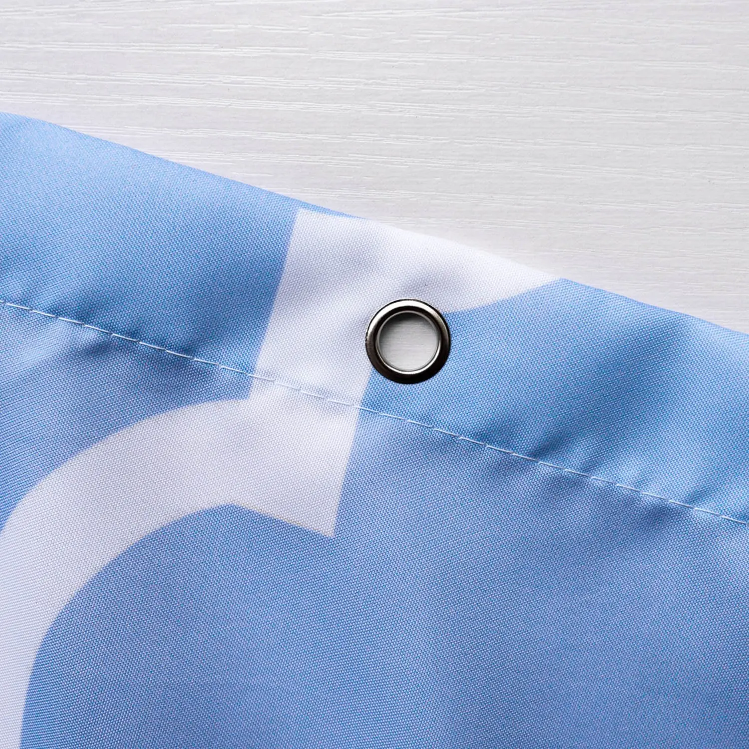 Оранжевый дизайн Омбре синий марокканский узор занавеска для душа мужчин женщин