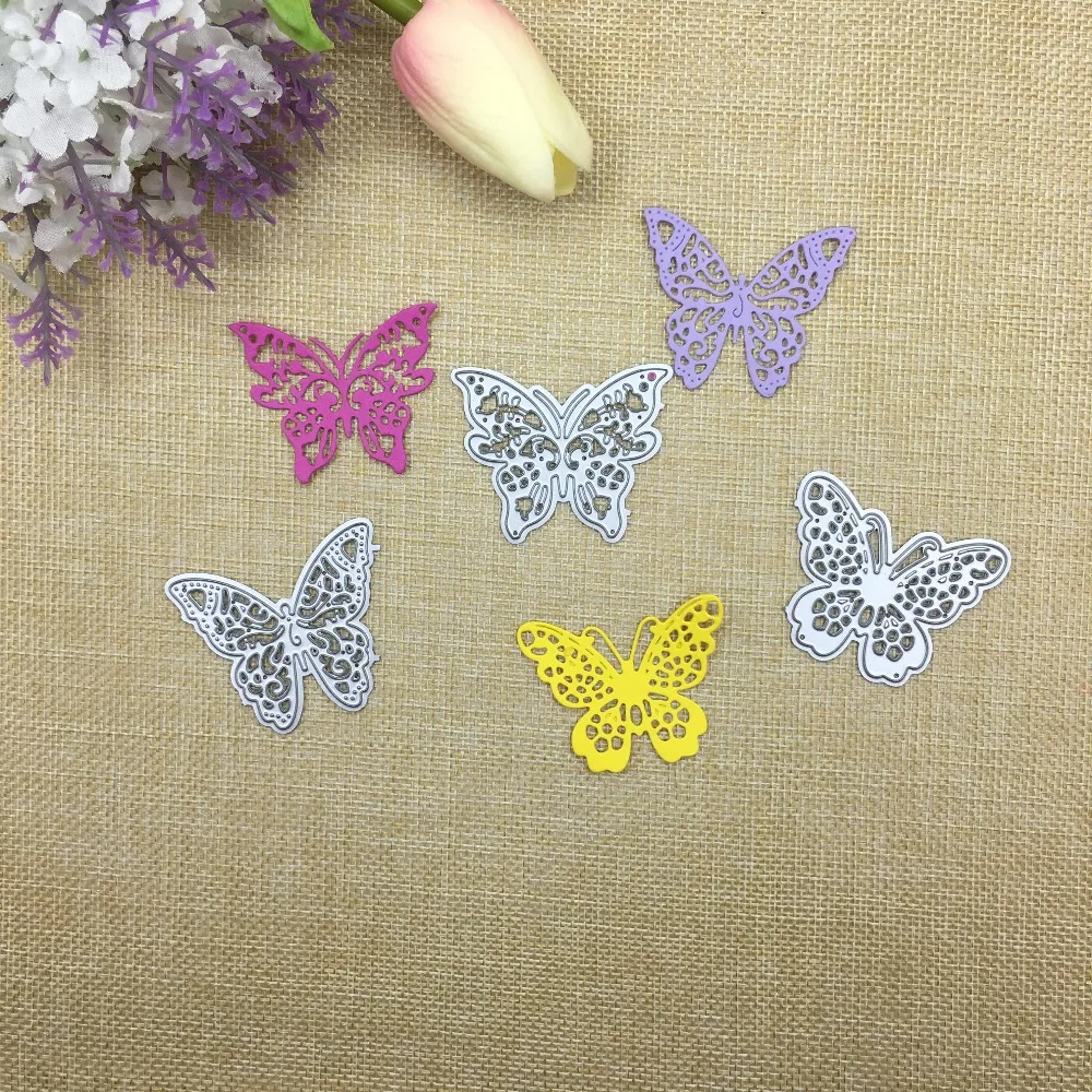 Julyarts 3 шт. Buttlefly 2019 новые металлические пресс формы для скрапбукинга Alinacrafts Stansen En