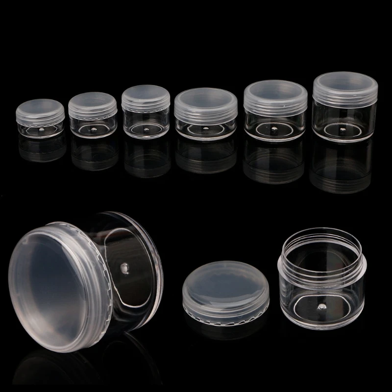 Баночка для макияжа фотоемкость путешествий ногтей | Красота и здоровье