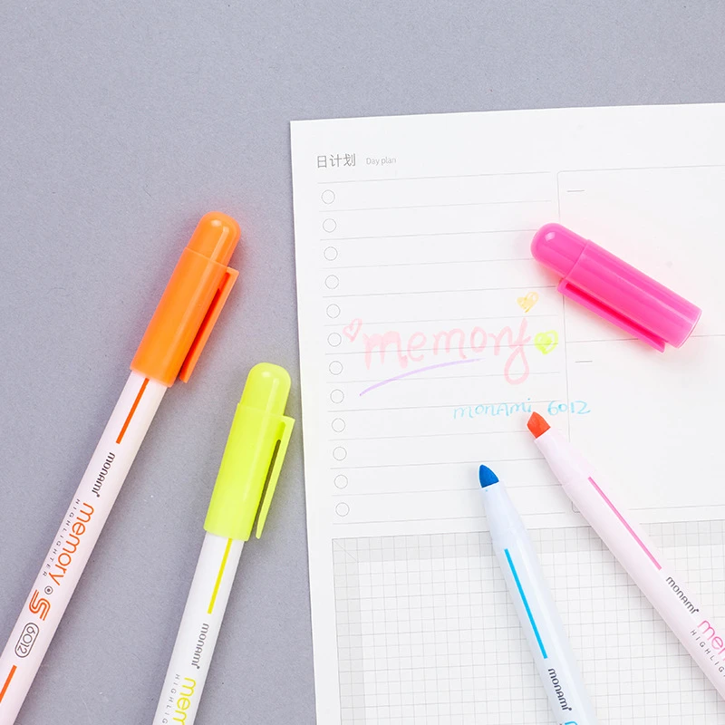 6 шт./партия гелевая ручка Monami Рисунок Живопись Акварельная художественная