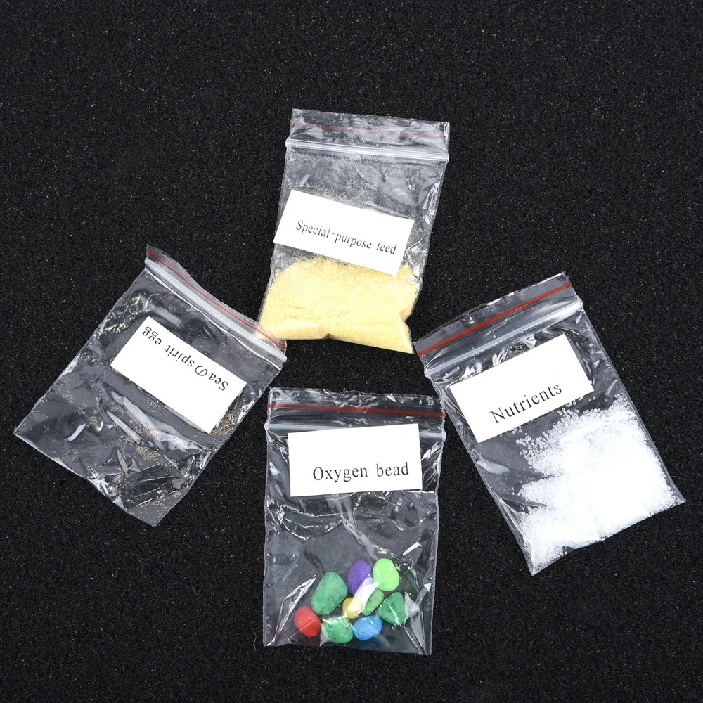 1 набор живой морской обезьянки растущий Набор для океанического зоопарка