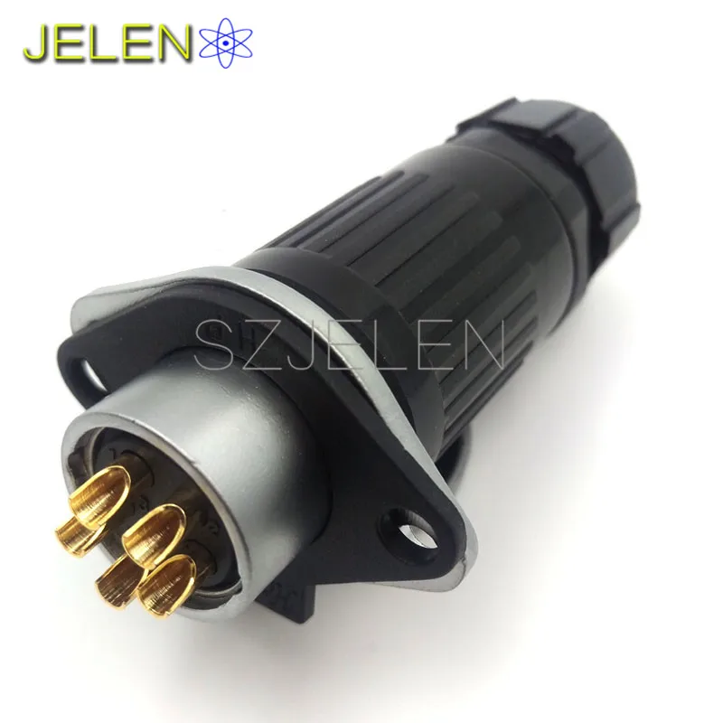 HE20 Водонепроницаемый 5 контактный разъем разъемы (папа) (женские) автомобильный