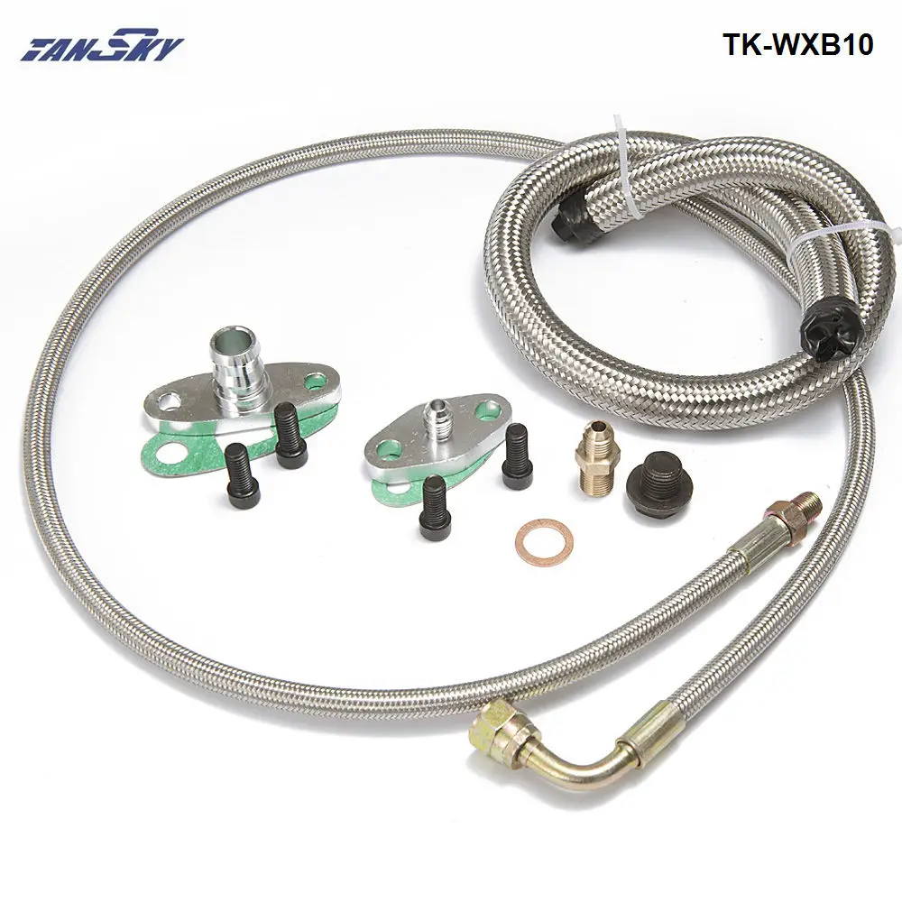 Комплект для подачи масла и комплект воды Nissan SR20 T3 T4 T35 T40 T60 T67 T70 T76 Turbos Turbo TK WXB10|oil feed
