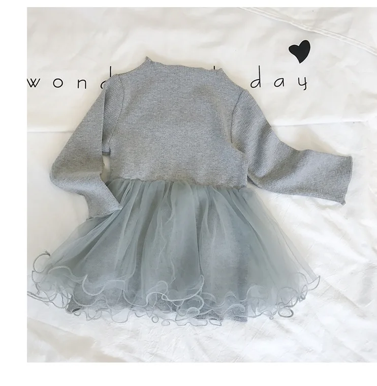 Girls' Dress Children's Long Sleeved dress 2018 Spring And Autumn New Princess Baby Girl Clothes | Детская одежда и обувь
