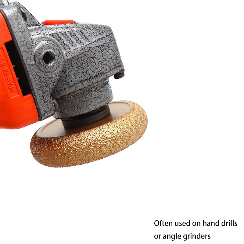 1 шт. Алмазная угловая шлифовальная машина для пайки каменный шлифовальный круг с