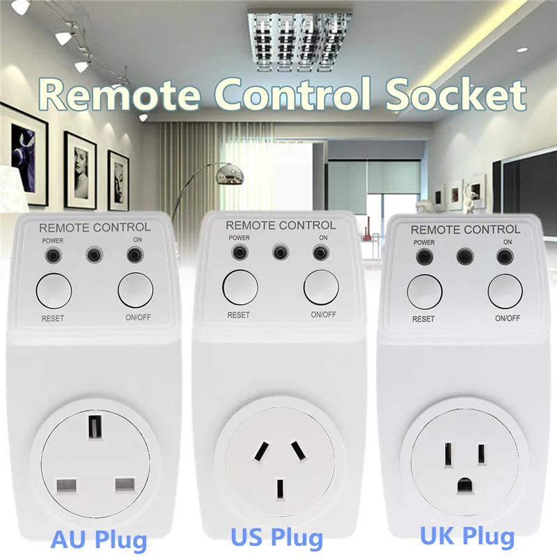 Kinco AC 230 В 10A US/UK/AU Дистанционное управление Smart Plug расстояние 30 м multi-Integrated IC low Energy