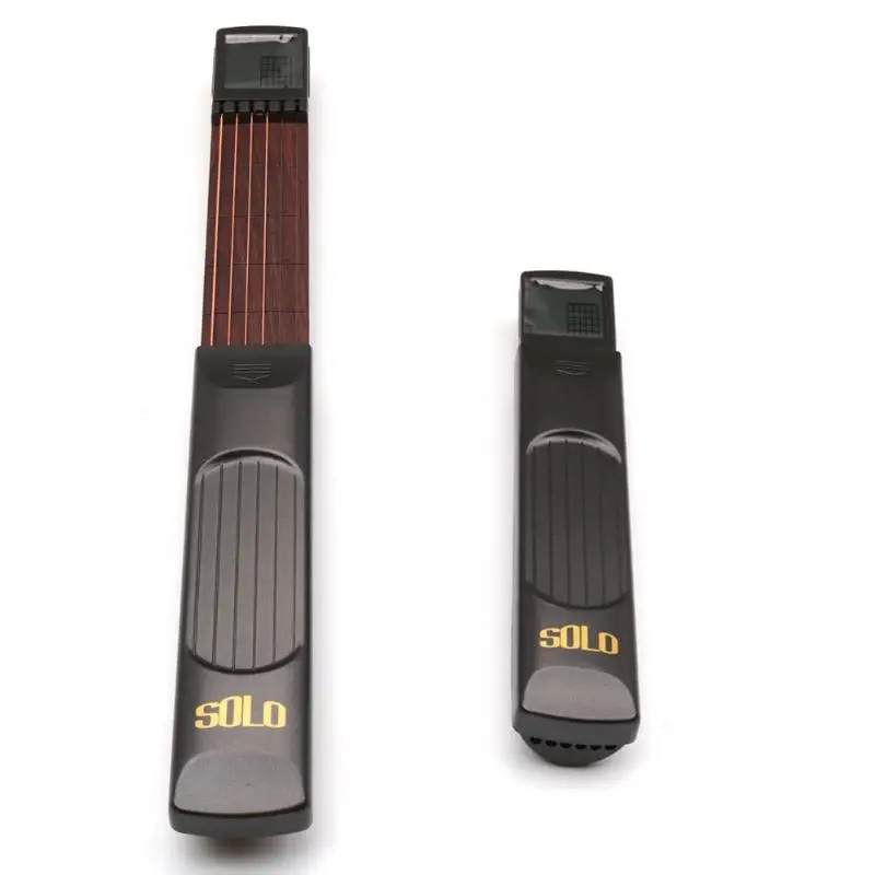 Карманная гитара, 6 струн, гитара с аккордом, диаграмма, экран, дорожный светильник для улицы, вес, карманная гитара, тренировочный инструмент для гитары