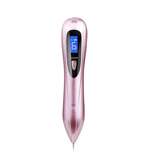 Beauty Star lcd Лазерная плазменная ручка моль машина для удаления татуировок темное пятнышко для удаления веснушек бородавки инструмент для удаления меток для кожи уход за кожей - Цвет: Rose Gold