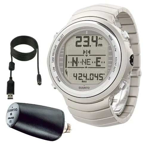 

Suunto D9TX with Transmitter and USB Diving Instruments Designer Watches - Titanium