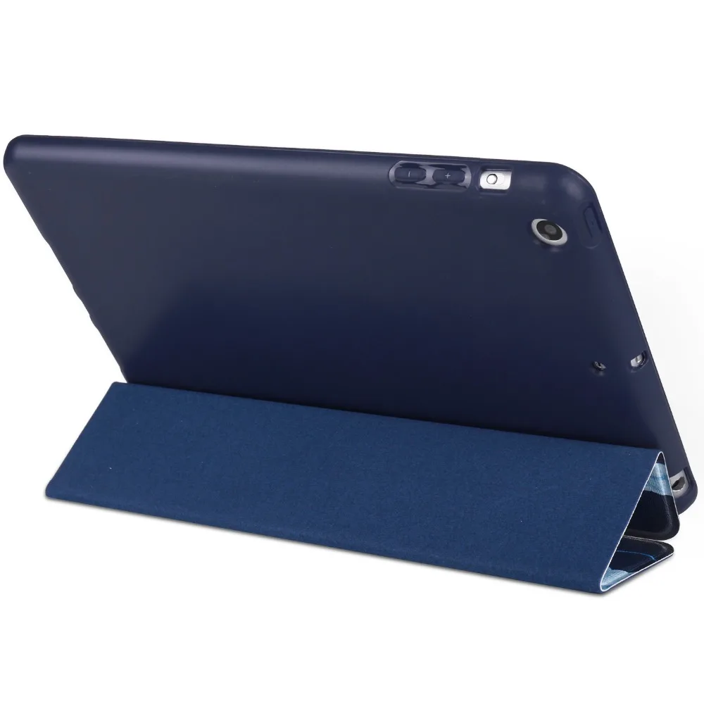 Мягкий чехол с синими бабочками для iPad Mini 1234 234 2017 2018 Air 1 2 Pro 9 7 10 5|Чехлы планшетов и