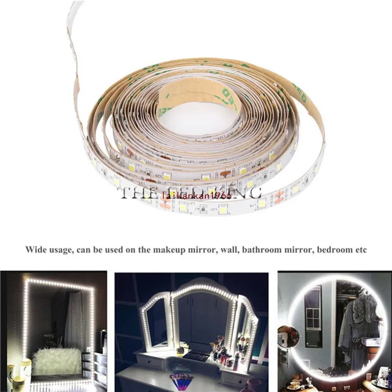 Светодиодный ленточный светильник 1 м 3 5 RGB SMD 2835 12 В гибкая светодиодная лента с