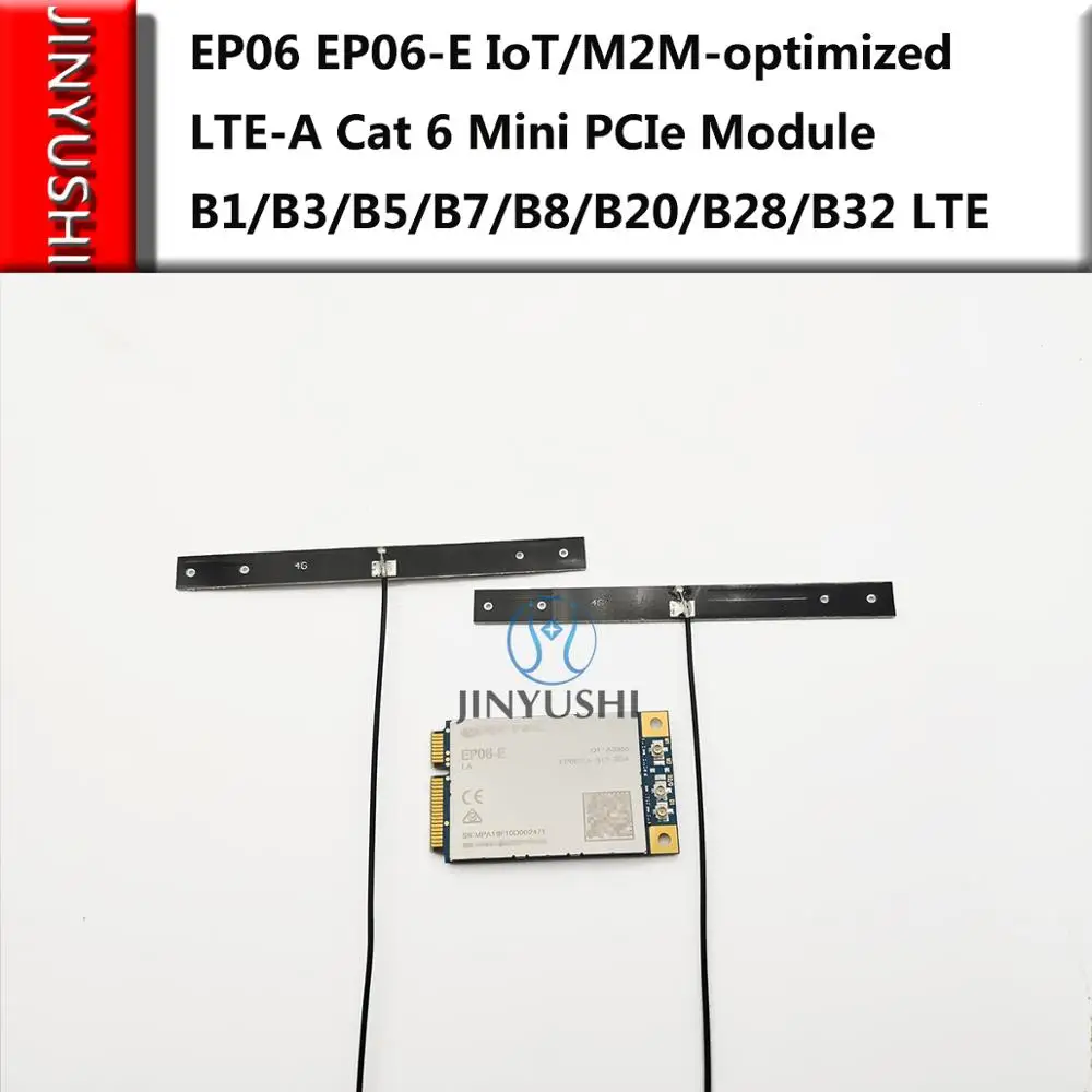 EP06 EP06-E IoT/M2M-optimized 4G LTE-A Cat 6 мини-модуль PCIe B1/B3/B5/B7/B8/B20/B28/B32 LTE Поддержка Openwrt/ Mikrotik |