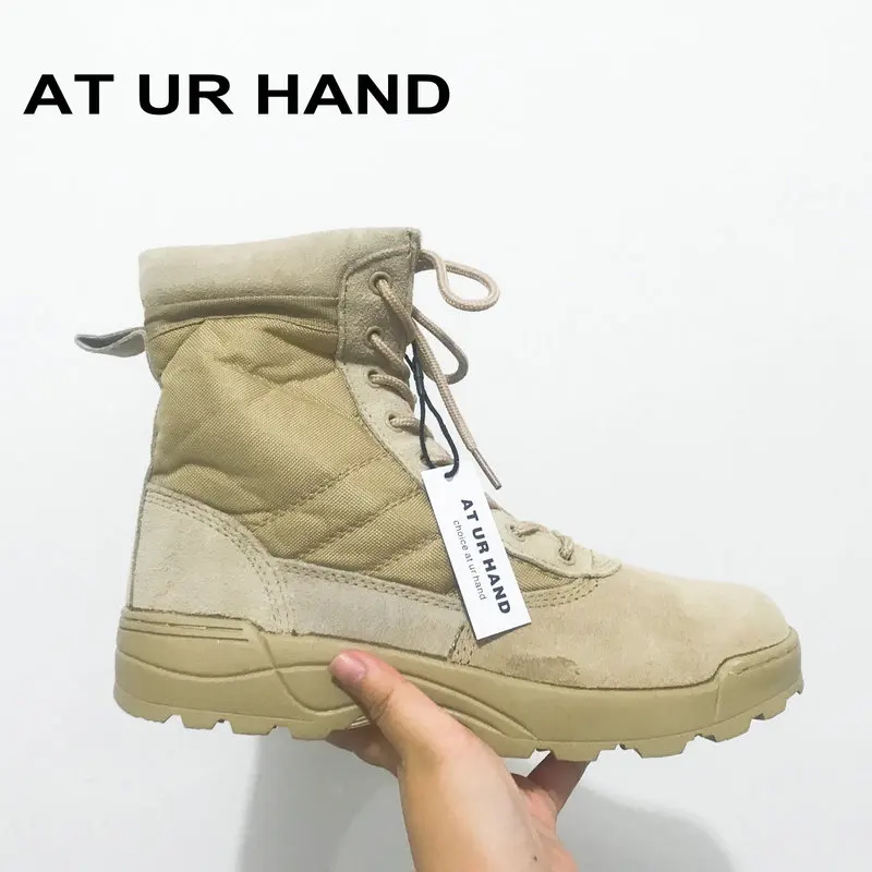 Мужские армейские тактические ботинки AT UR для пустыни спорта походов военная