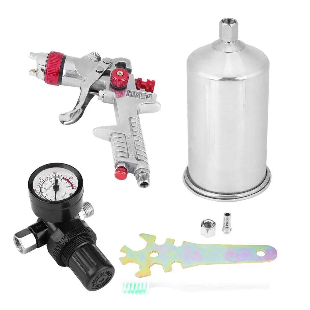 Распылитель HVLP для аэрозольной краски распылитель с регулятором высокого объема