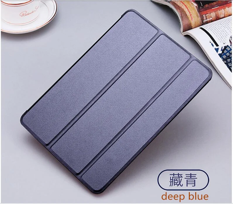 deep blue SUREHIN хороший чехол для apple iPad Pro 11 чехол 1" дюймов тонкий прозрачный 360 полный защитный Магнитный смарт-чехол - Цвет: deep blue