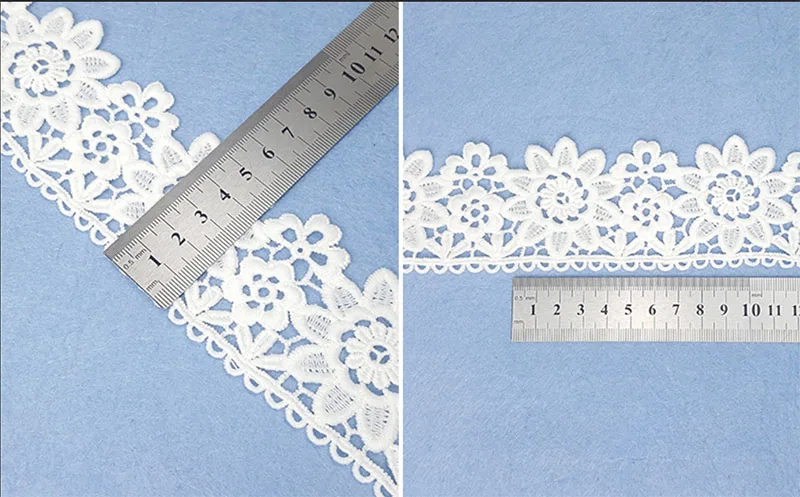 HAWARULU 2 ярдов 4 цвета кружева, DIY ремесла/свадьба/одежда/кружевная лента Подарочная упаковка Женская одежда Аксессуары