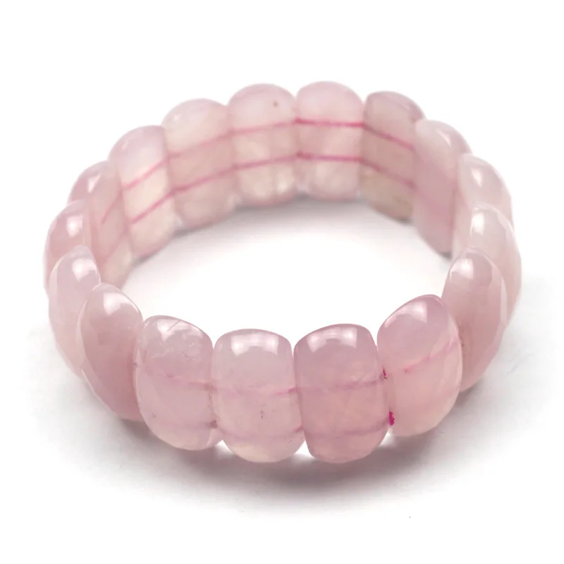 Браслет из натурального камня кварта | Украшения и аксессуары