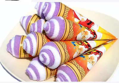 Милое практичное мягкое хлопчатобумажное полотенце для лица с рисунком