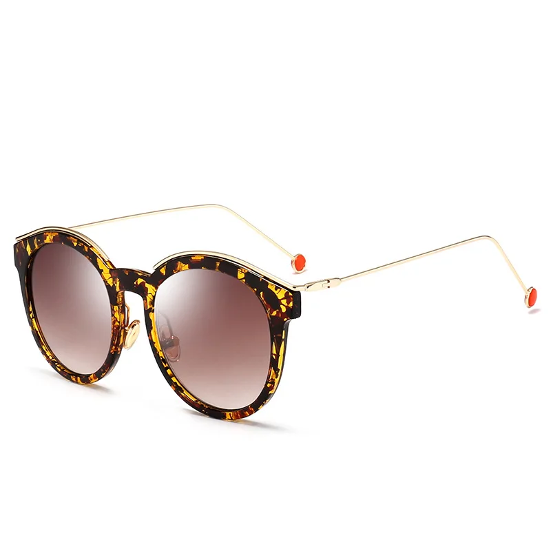 

LONSY New Fashion Oversized Round Sunglasses Women Brand Designer Sun Glasses Luxury Ladies Driving gafas de sol mujer CC1675