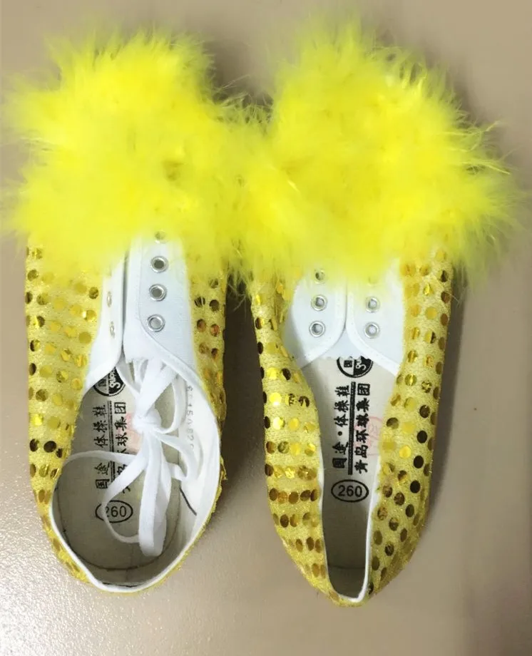 

Clearance Deal yellow lion shoes chinese lion dance shoes festival dance shoes