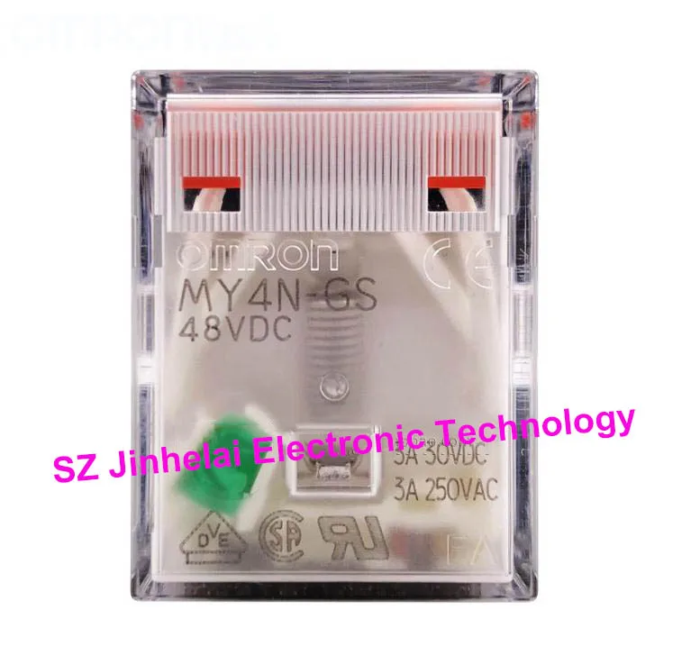 

MY4N-GS 48VDC аутентичный оригинальный OMRON промежуточное реле DC48V