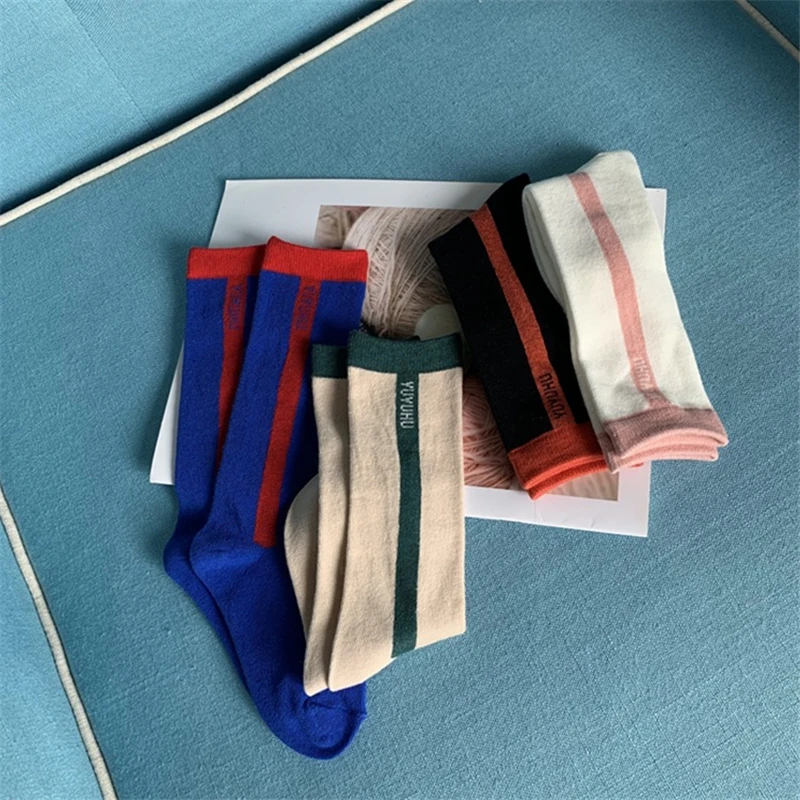 EnkeliBB модные носки без пятки для маленьких мальчиков и девочек Детские весенне-летние носки до колена для активного отдыха носки корейского дизайна для маленьких мальчиков и девочек