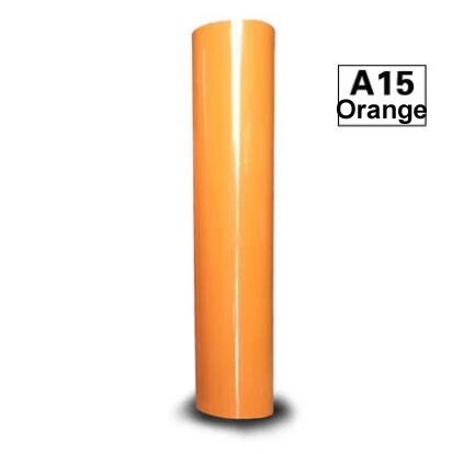 orange 1 лист 1" x 40"/30 см x 100 см ПВХ теплопередача виниловая режущая пленка - Цвет: orange