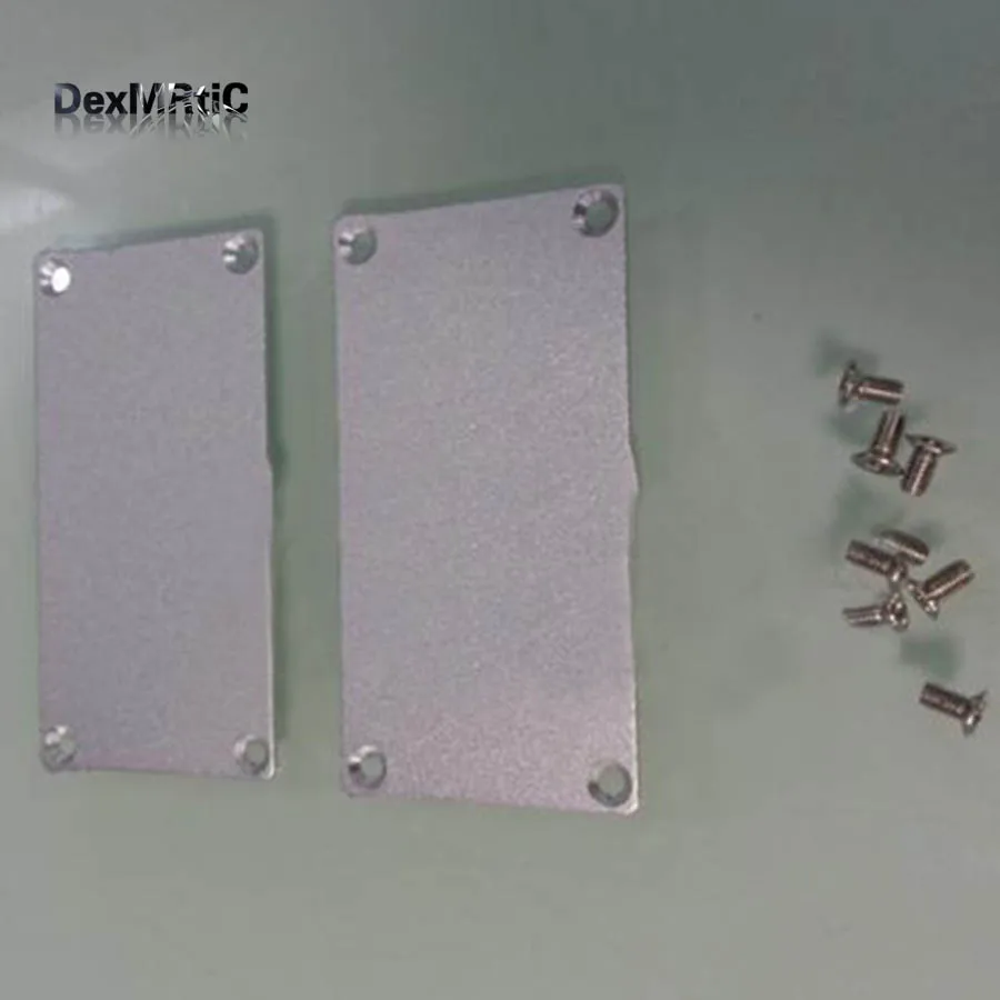 Алюминиевый корпус Электрический экструдированный Настенный Чехол DIY 88x39x100 мм