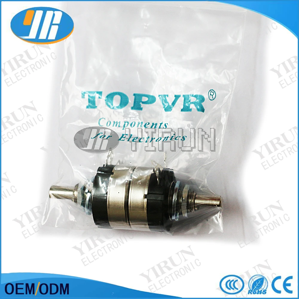 TOPVR RV24YN20F B502 5K Круглый гоночный потенциометр 5|potentiometer|potentiometer 1k |