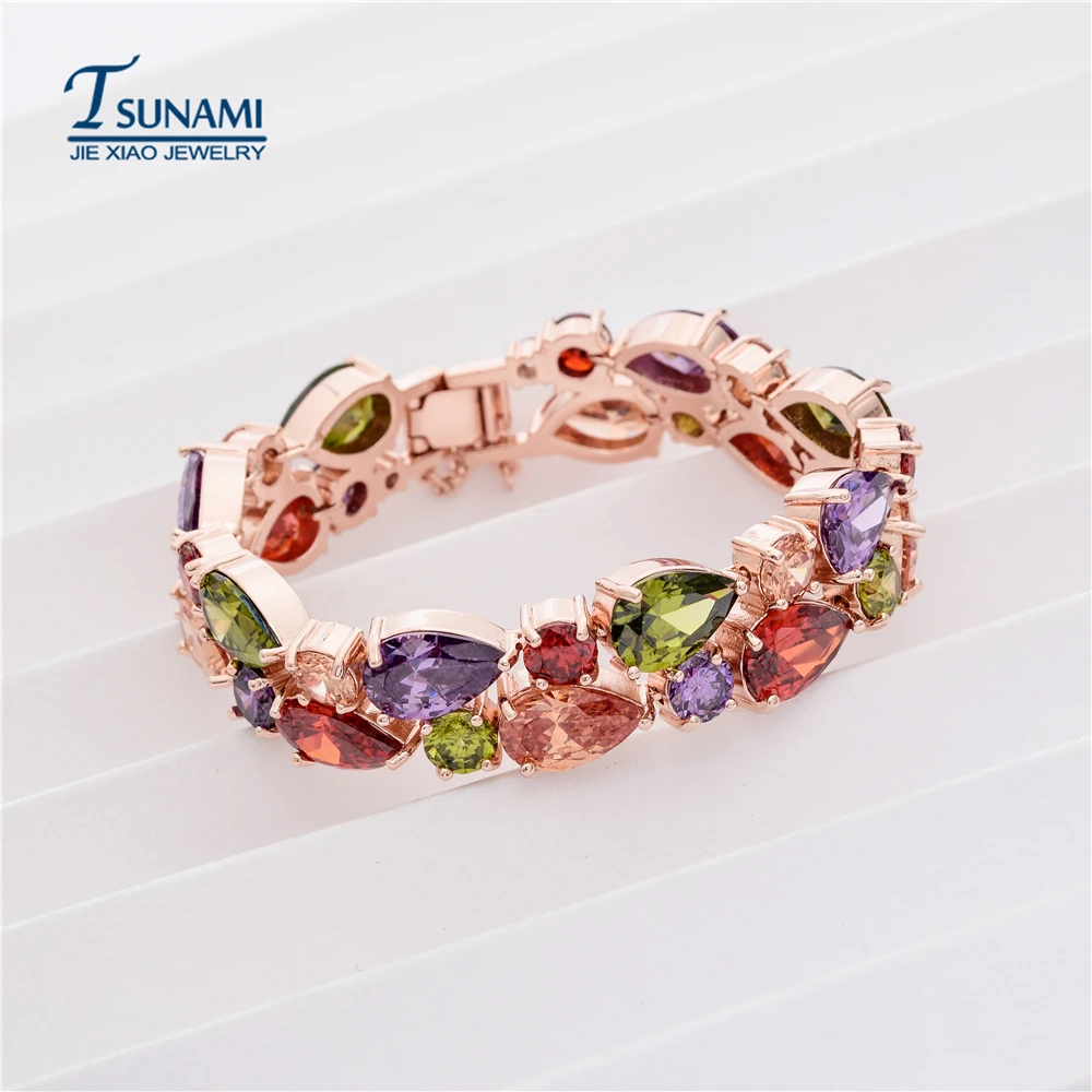 Известный бренд Мона Лиза в браслет из цельного браслета дерева Цветной циркон