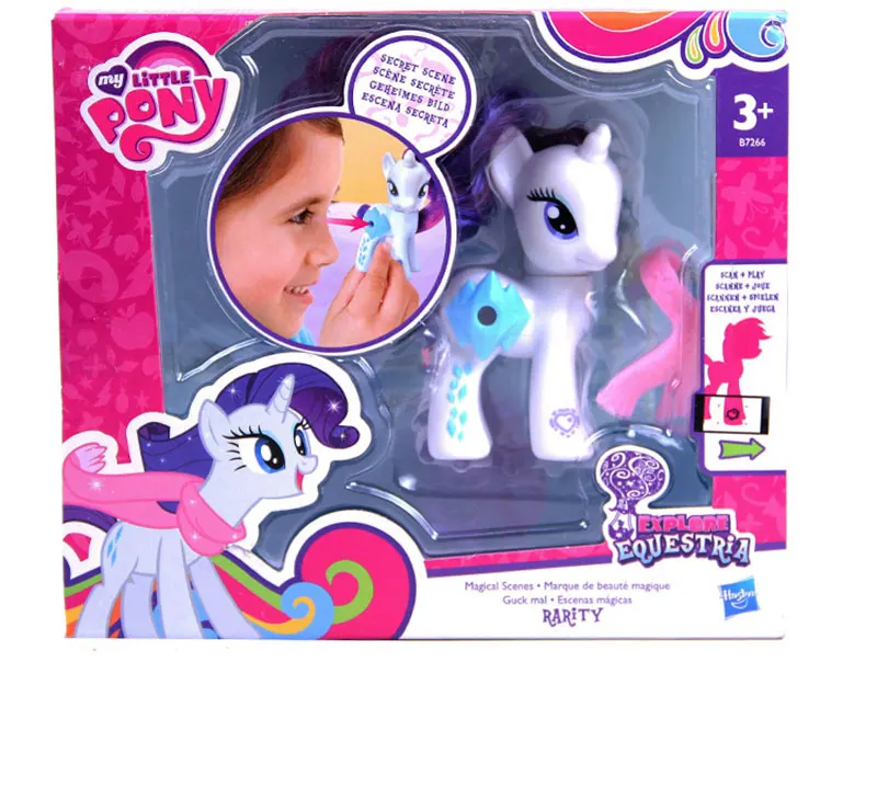 My Little Pony Дружба-это волшебная милая игрушка, подвижная Базовая игрушка пони, кукла серии, коллекционные игрушки для девочек 8 см