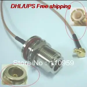 DHL/EMS Горячая 100 шт. N Женский Переборка в MCX Мужчины ПРЯМЫМ Углом Обжатия RG316-A2 |