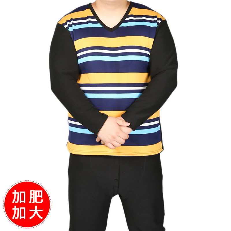 2018 новые мужские хлопок плюс удобрения утолщение толстые свободные Свободные