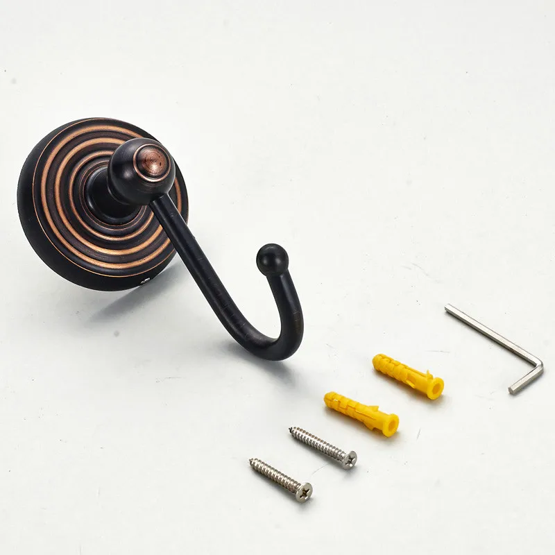 Hangers For Wall Bathroom Kitchen Fittings Decoration Black Door Hook Hhj