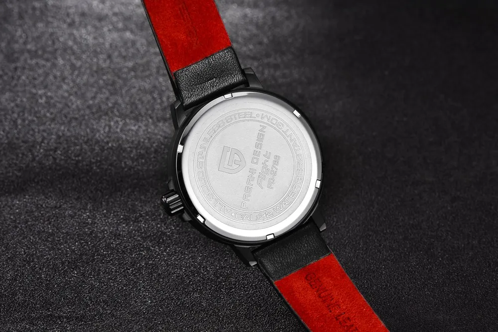PAGANI Дизайн для мужчин часы Reloj Hombre уникальная личность Роскошные водостойкие календари кожа кварцевые часы Relogio Masculino