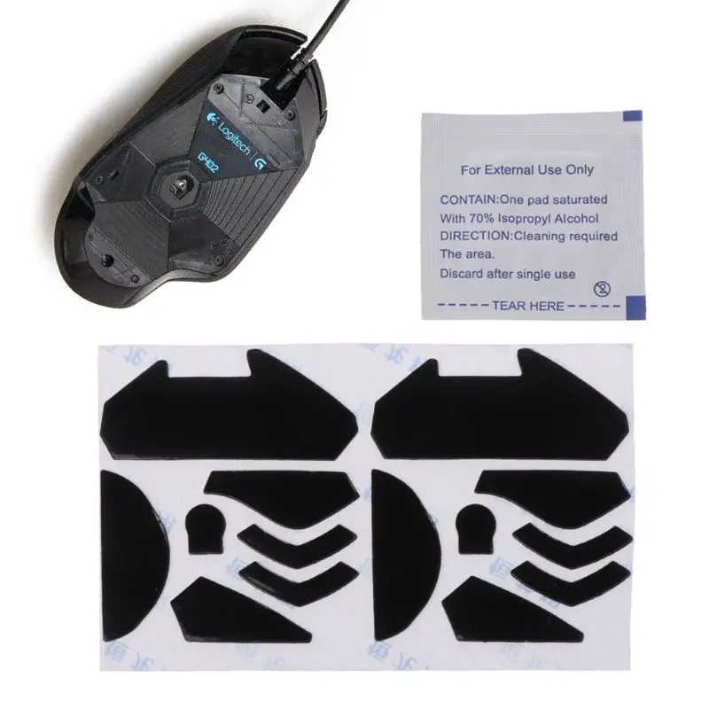 2 комплекта 0 6 мм наклейки для коньки мыши s Pad игровой logitech G402 Горячая новинка