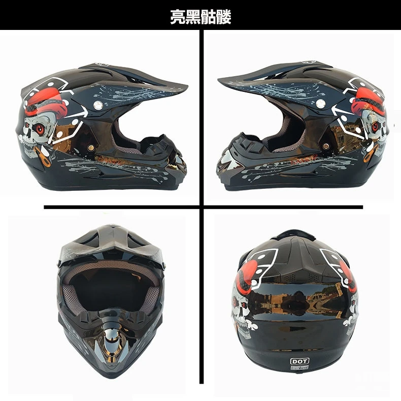 Полнолицевой мотоциклетный шлем Casco Moto внедорожный шлем ATV Dirt Bike горные MTB DH Capacete Moto очки шлем для мотокросса