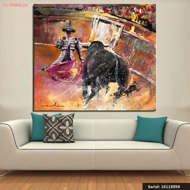 Прийти Если Вы Смеете Пейзажной Живописи Абстрактный Спрей Без Рамы Холст