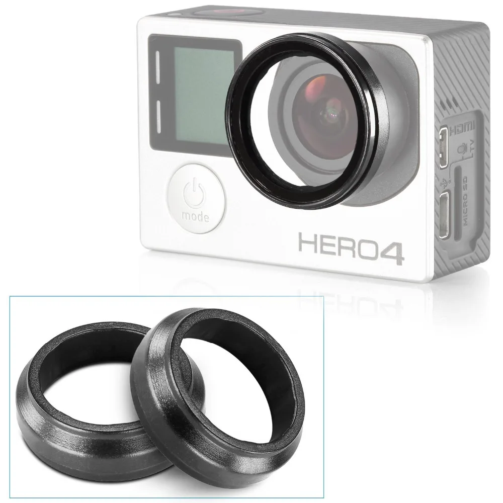 

Защитная линза для камеры Neewer для HD GoPro Hero 3 Hero 3 +, Hero 4, 2 шт.