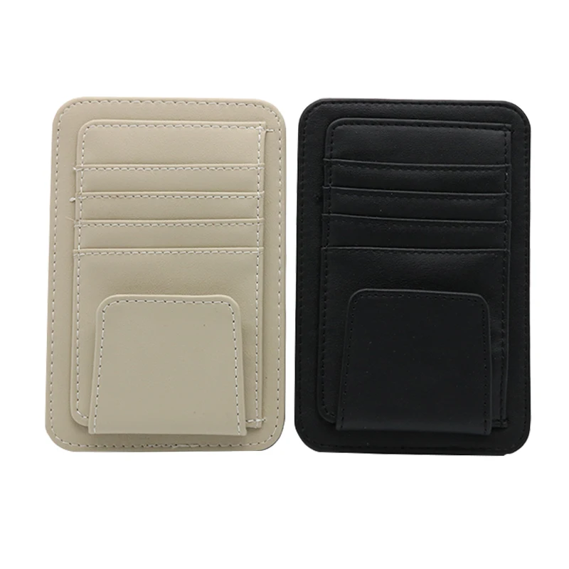 Солнцезащитные очки кожаные автомобильные солнцезащитные держатель для очков