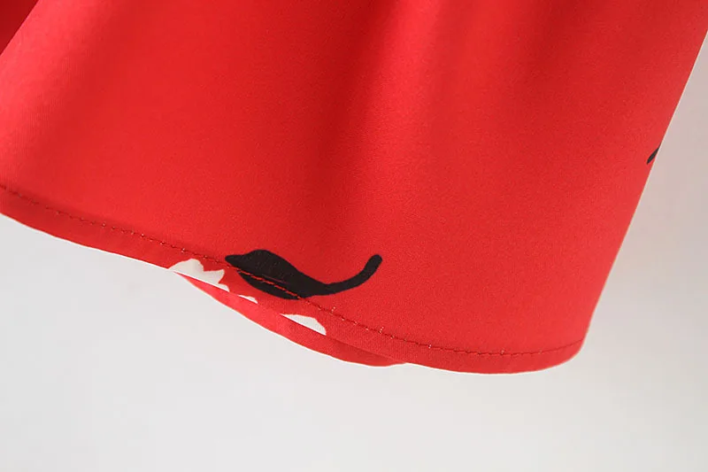 H. SA Для женщин сексуальные блузки и рубашки для мальчиков короткий рукав красный