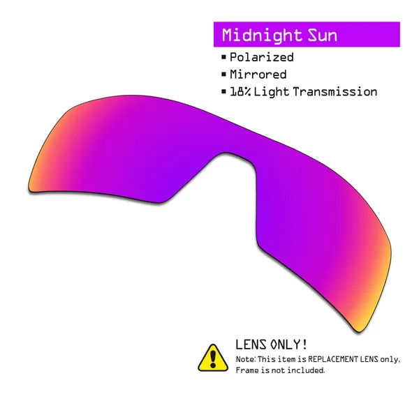 Midnight Sun SmartVLT Замена поляризованных линз для Oakley нефтяной вышке солнцезащитные очки-несколько вариантов - Цвет линз: Midnight Sun