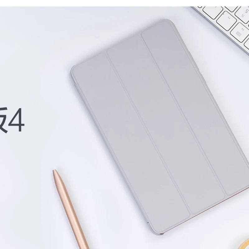 Xiaomi mi Pad 4 Чехол Smart Wake черный/серый чехол Smart Flip Protecter PC сумка+ PU материал для Xiao mi Pad 4