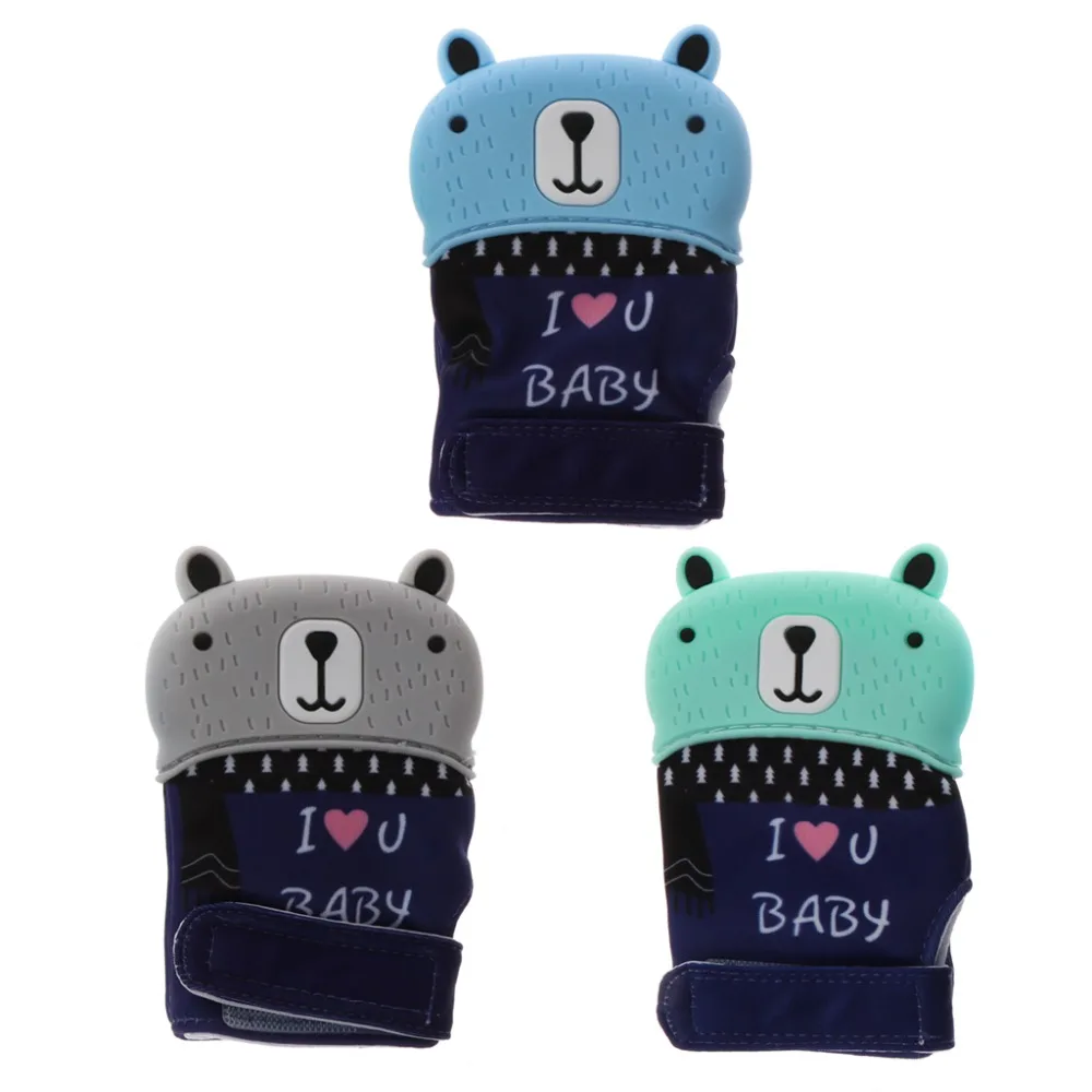 Детский Прорезыватель для зубов силиконовый игрушка BPA бесплатно моющиеся