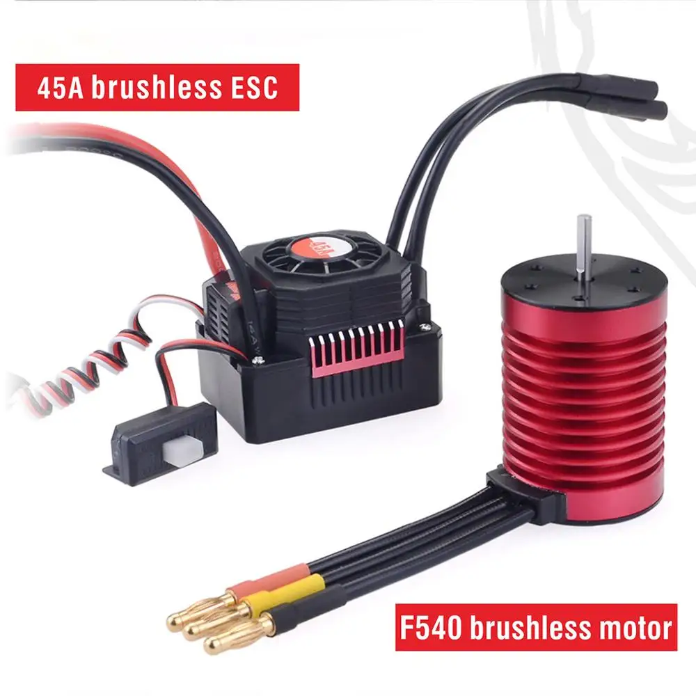 Бесщеточный двигатель Surpass Hobby F540 водонепроницаемый комбинированный 4370KV 3930KV 3300KV