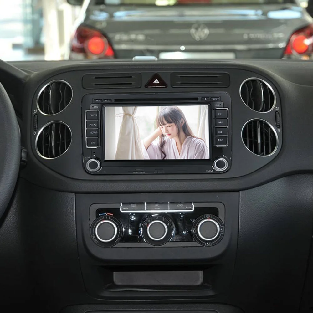 Новый универсальный автомобильный DVD плеер 2018 KKmoon 2 Din с GPS навигацией 7 дюймов HD BT