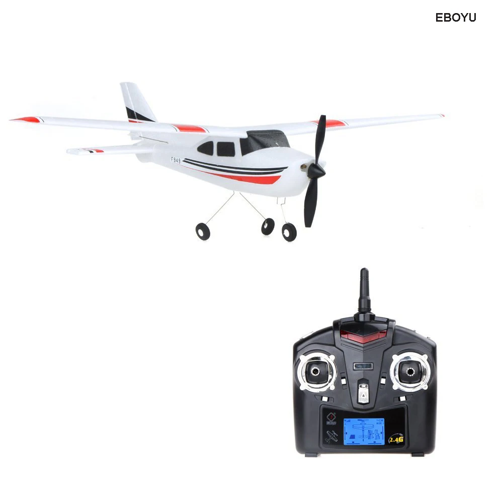 WLToys обновление F949S с гироскопа удаленного Управление самолет Cessna 182 2 4 г 3CH RC