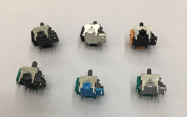 100pcs/Lot ALPS original 3D analog joystick axis sensor module repair part for ps3/ps4/xbox one/wiiu/ps2/xbox360 | Электроника