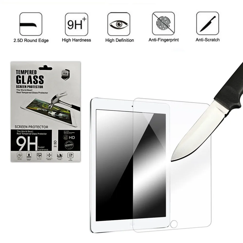 Протектор экрана из закаленного стекла для нового APPLE iPad 9 7 &quot(2018) 100% Закаленное